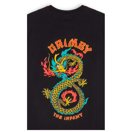 Grimey Unisex κοντομάνικη μπλούζα The Lucky Dragon Regular Tee